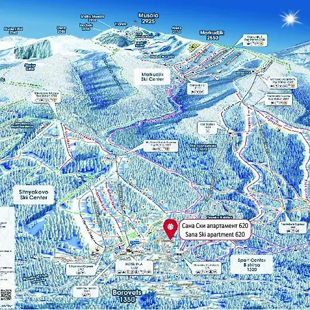 Apartament Sana 620 In Flora, Borowec